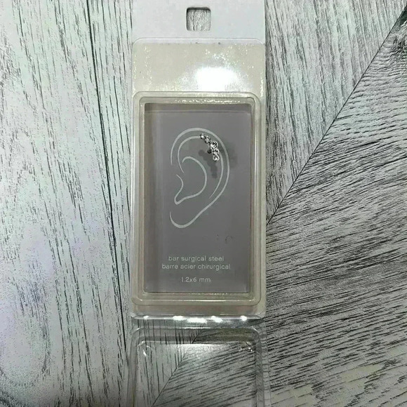 Serling  silver earring - Picture 4 of 4